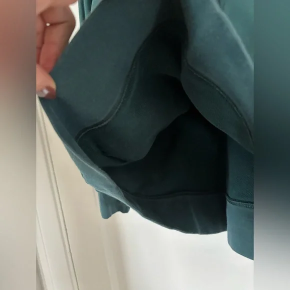 Women’s Lululemon Perfectly Oversized Crew Submarine Color Sweatshirt - Size 8 - Picture 8 of 13